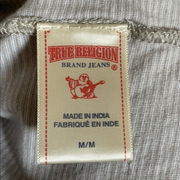 True Religion Cotton Henley. Size Medium. EUC - Picture 10 of 11